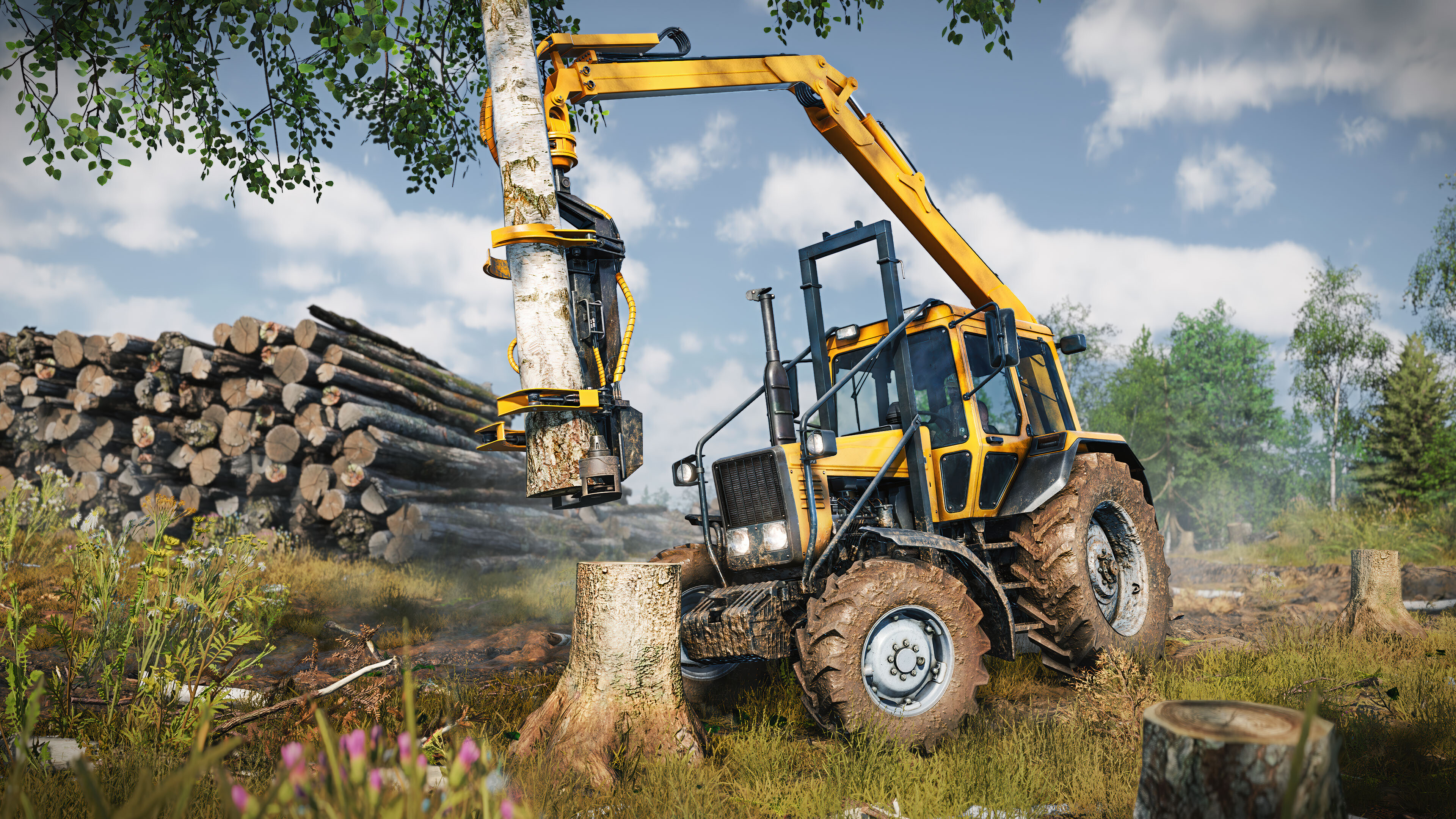 RoadCraft – Timberworks Pack screenshot 4