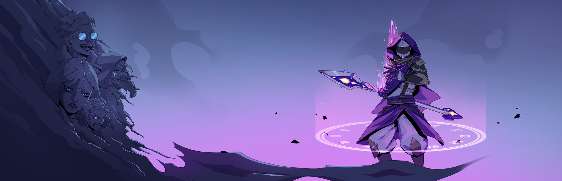 Dawn Herald: Purple Fox