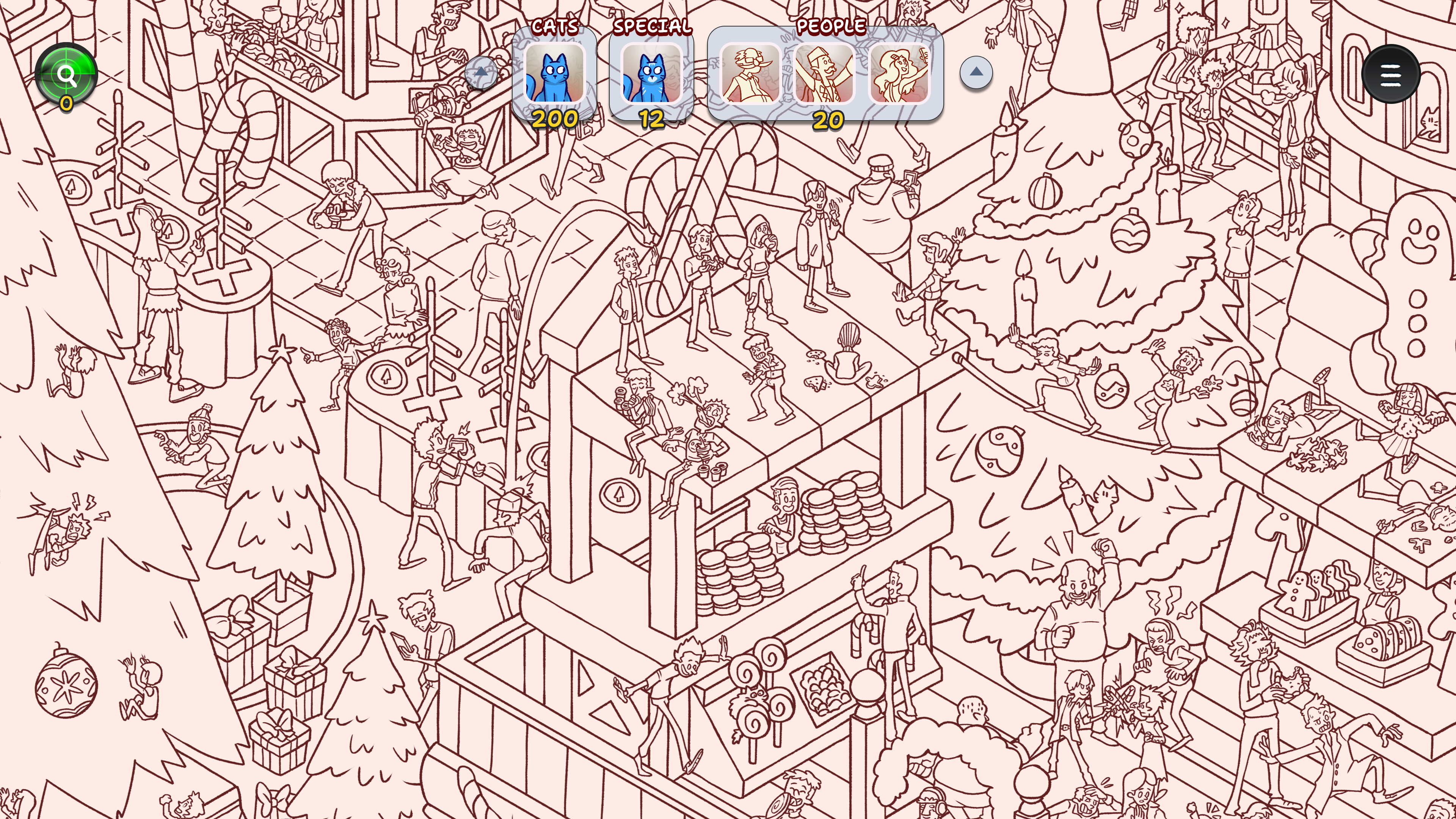 Hidden Cats in Christmas screenshot 4