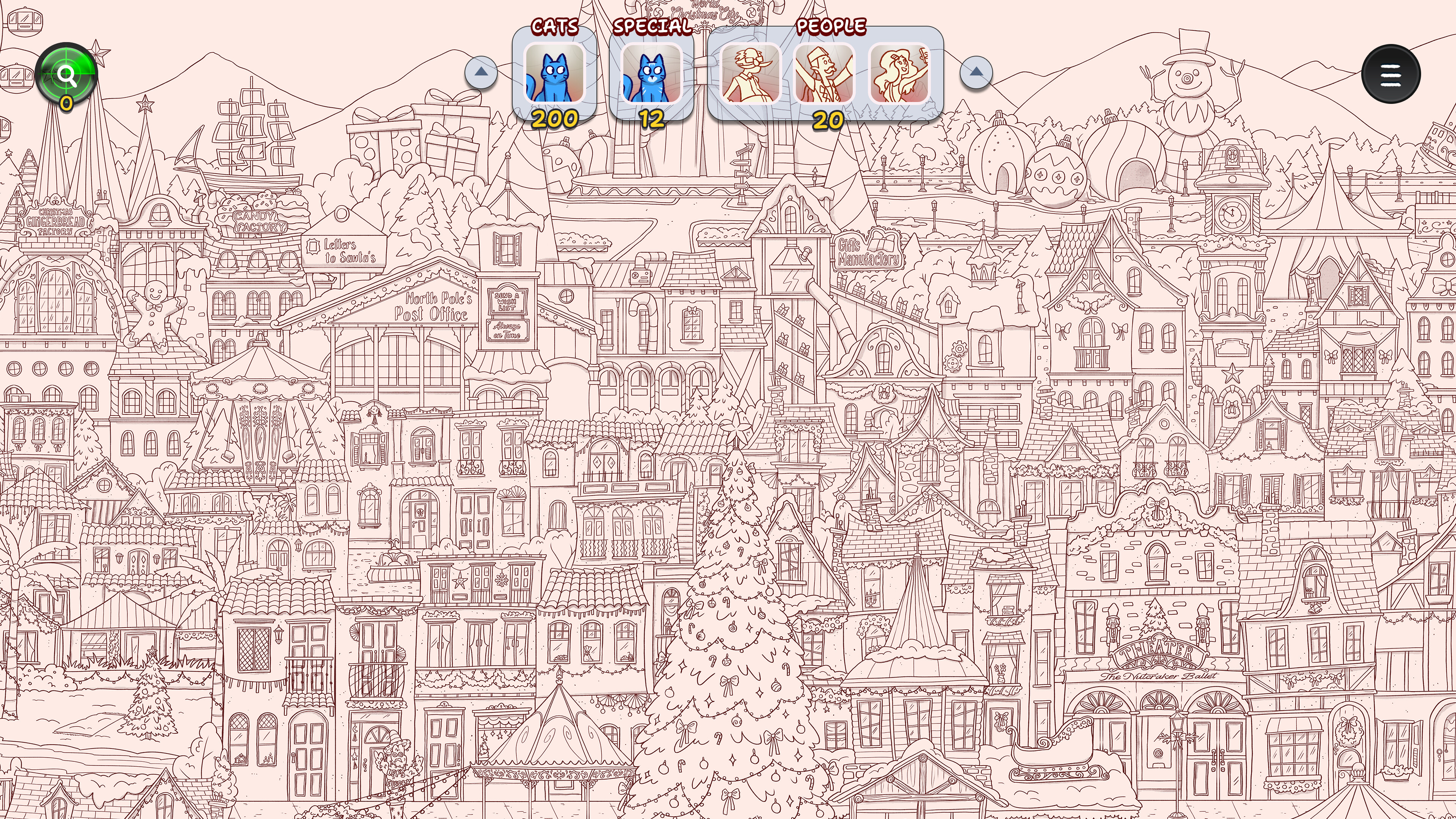 Hidden Cats in Christmas screenshot 1