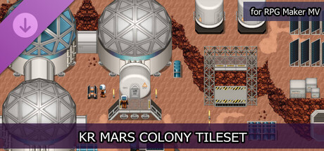 RPG Maker MV - KR Mars Colony Tileset