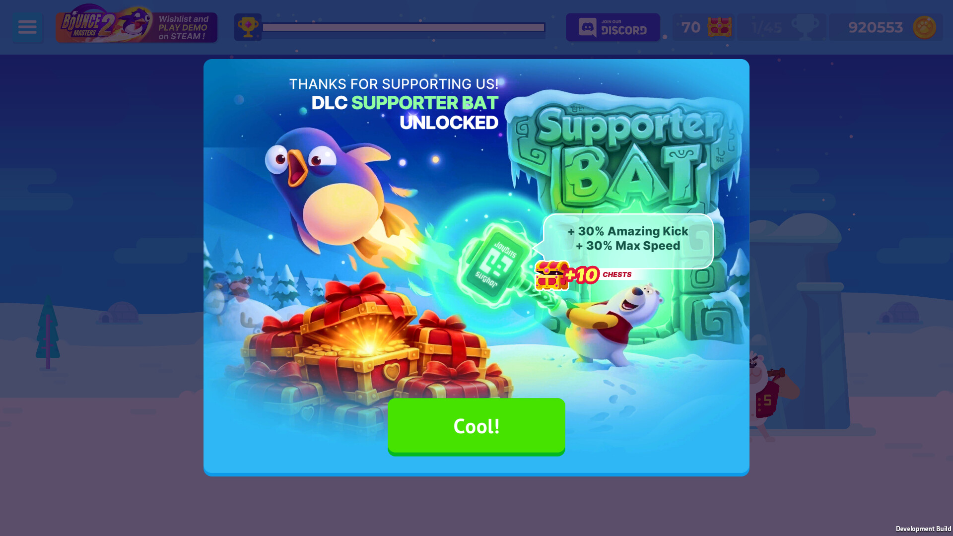 Bouncemasters - Supporter Bat screenshot 1