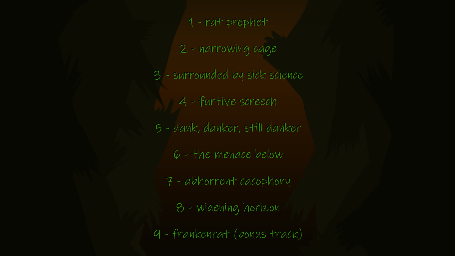 The Menace Below Soundtrack screenshot 1