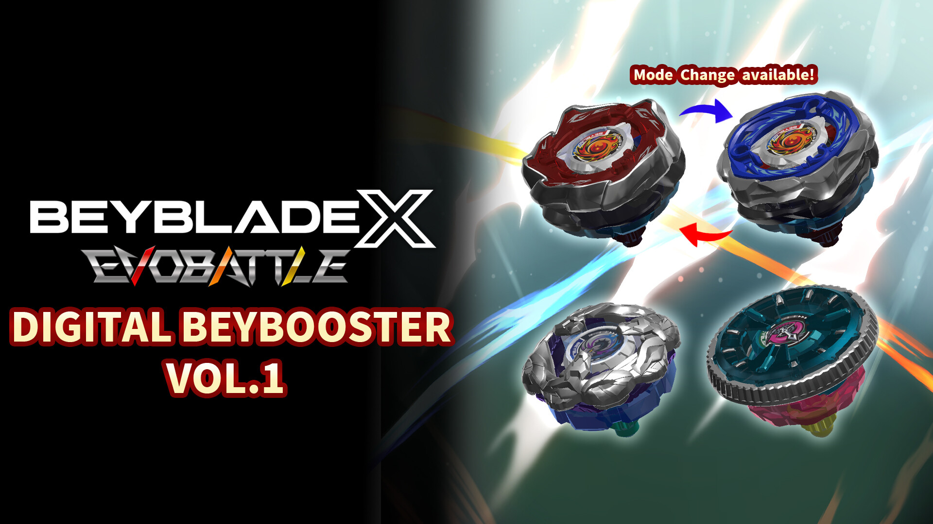Save 10% on BEYBLADE X EVOBATTLE DIGITAL BEYBOOSTER VOL.1 on Steam
