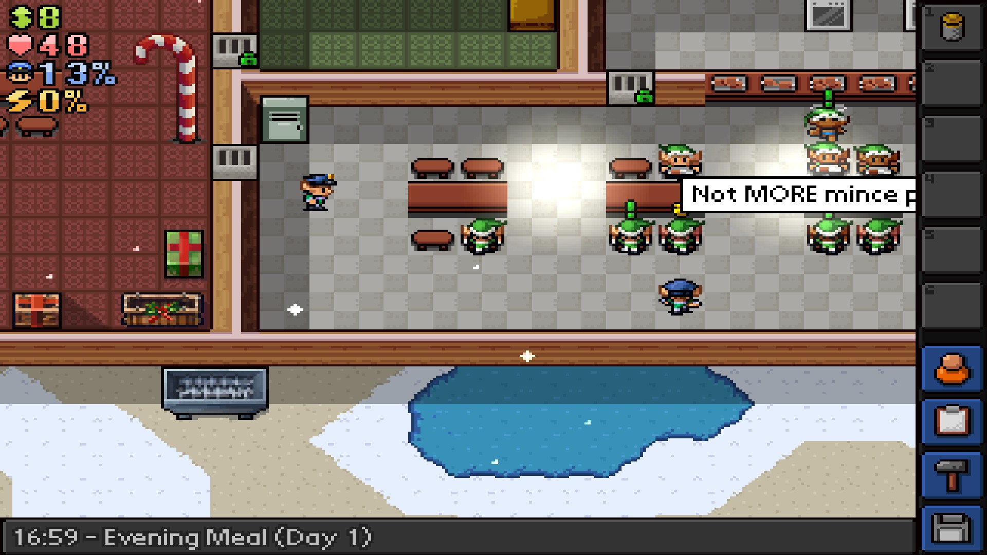 The Escapists - Santa's Sweatshop screenshot 4