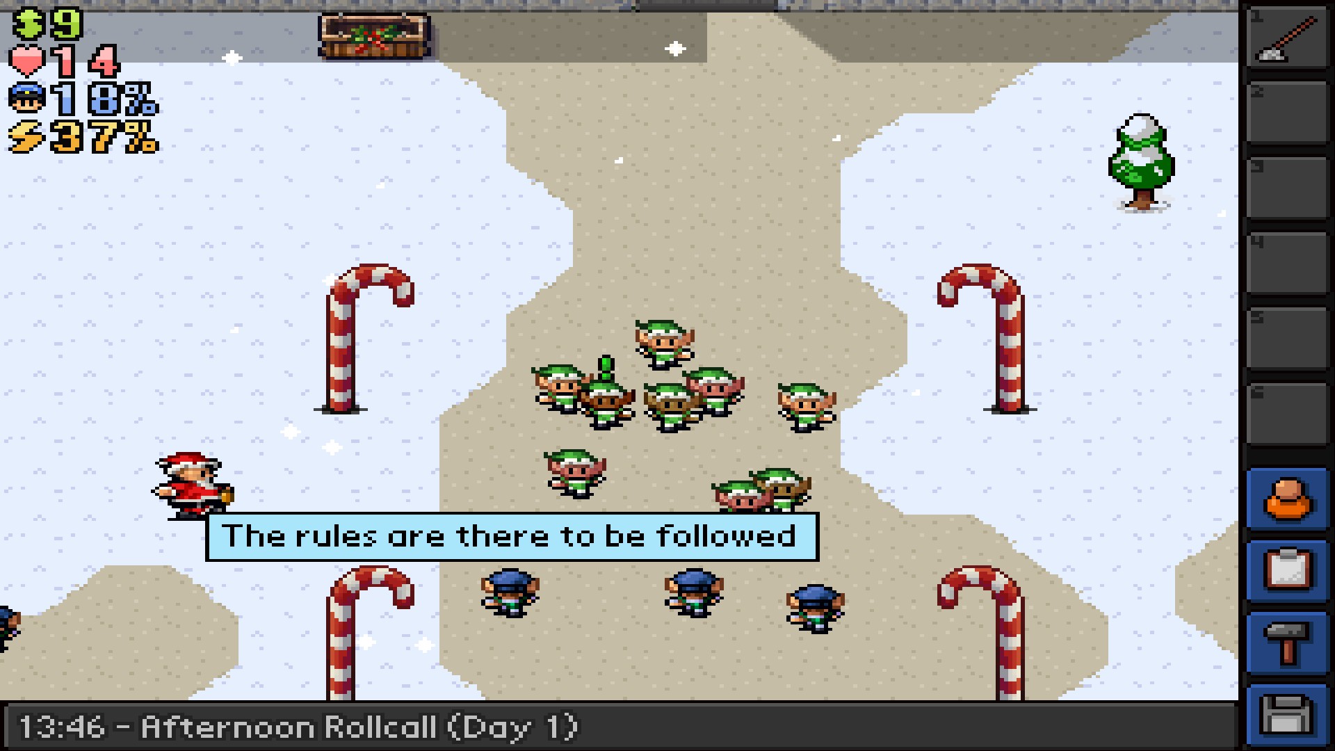 The Escapists - Santa's Sweatshop screenshot 7