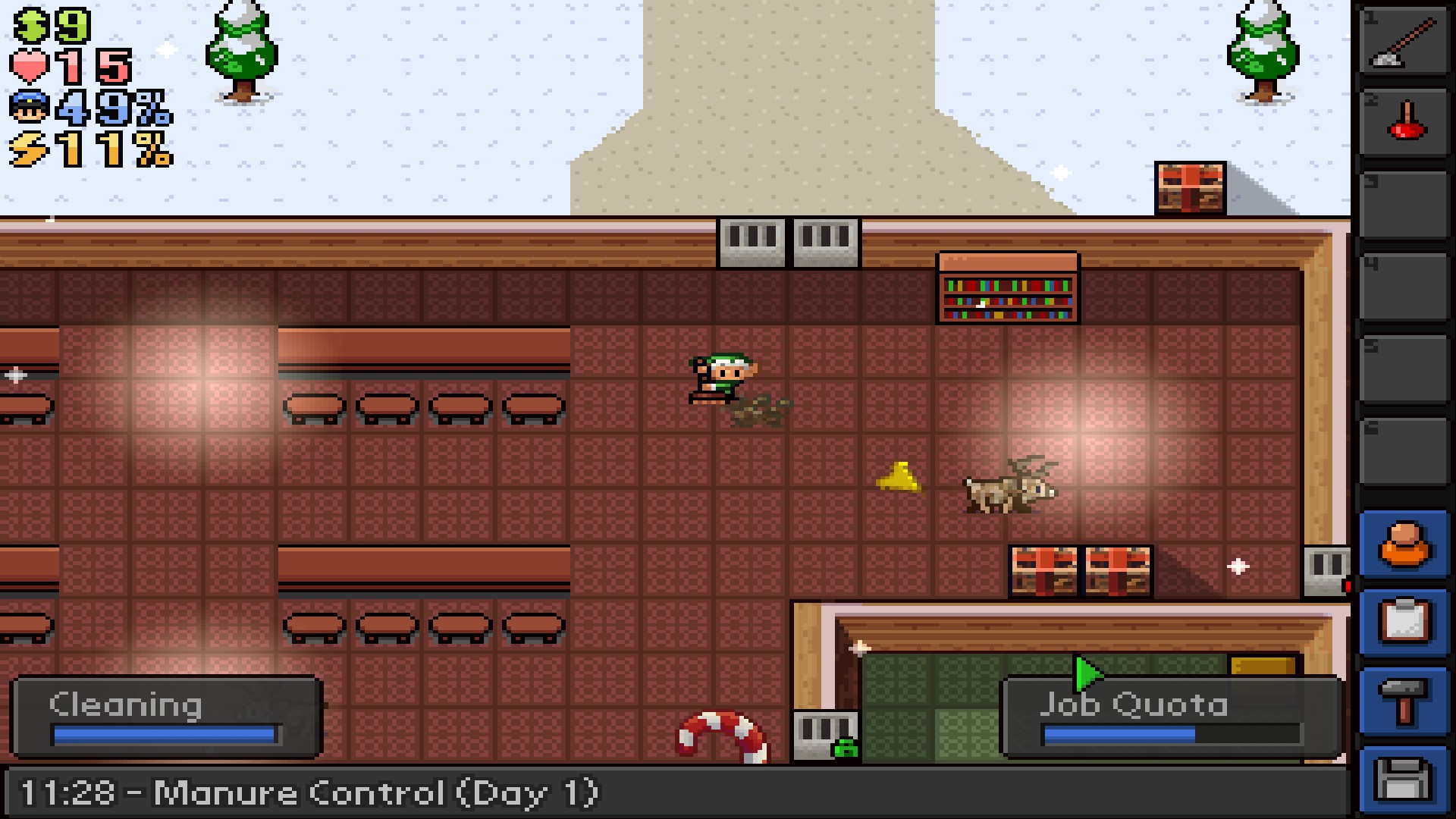The Escapists - Santa's Sweatshop screenshot 8