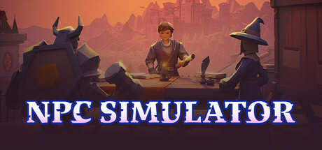 NPC Simulator — Steam header