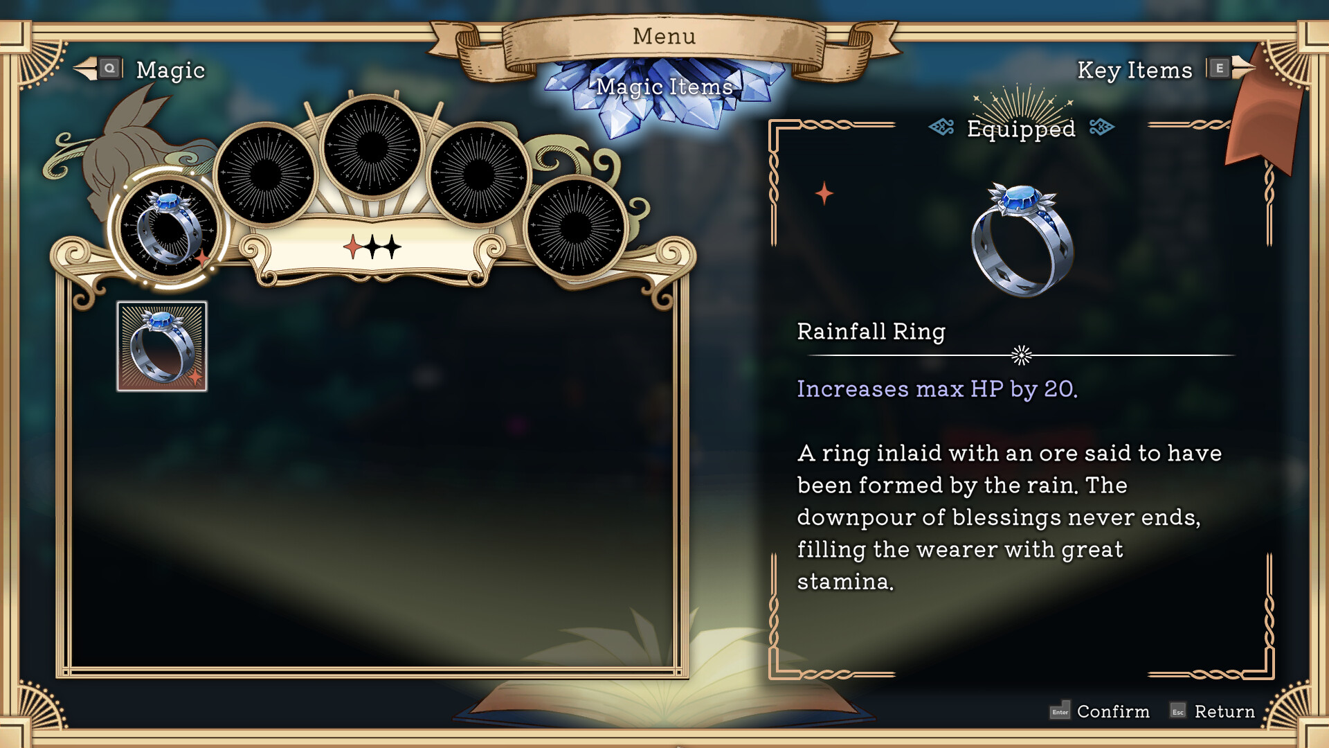 Ariana and the Elder Codex - Rainfall Ring screenshot 1