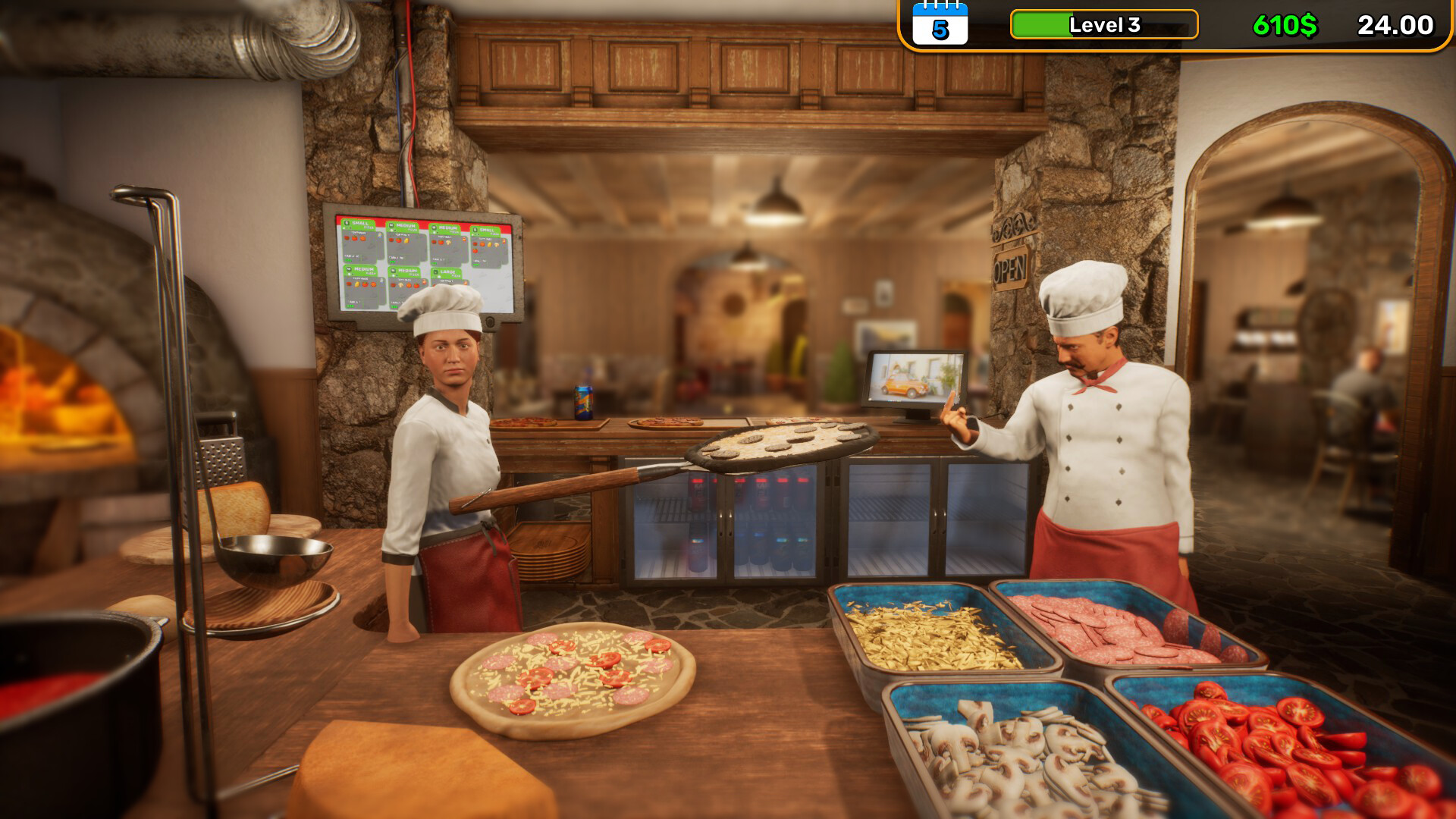 Pizza House Simulator gameplay screenshot 1