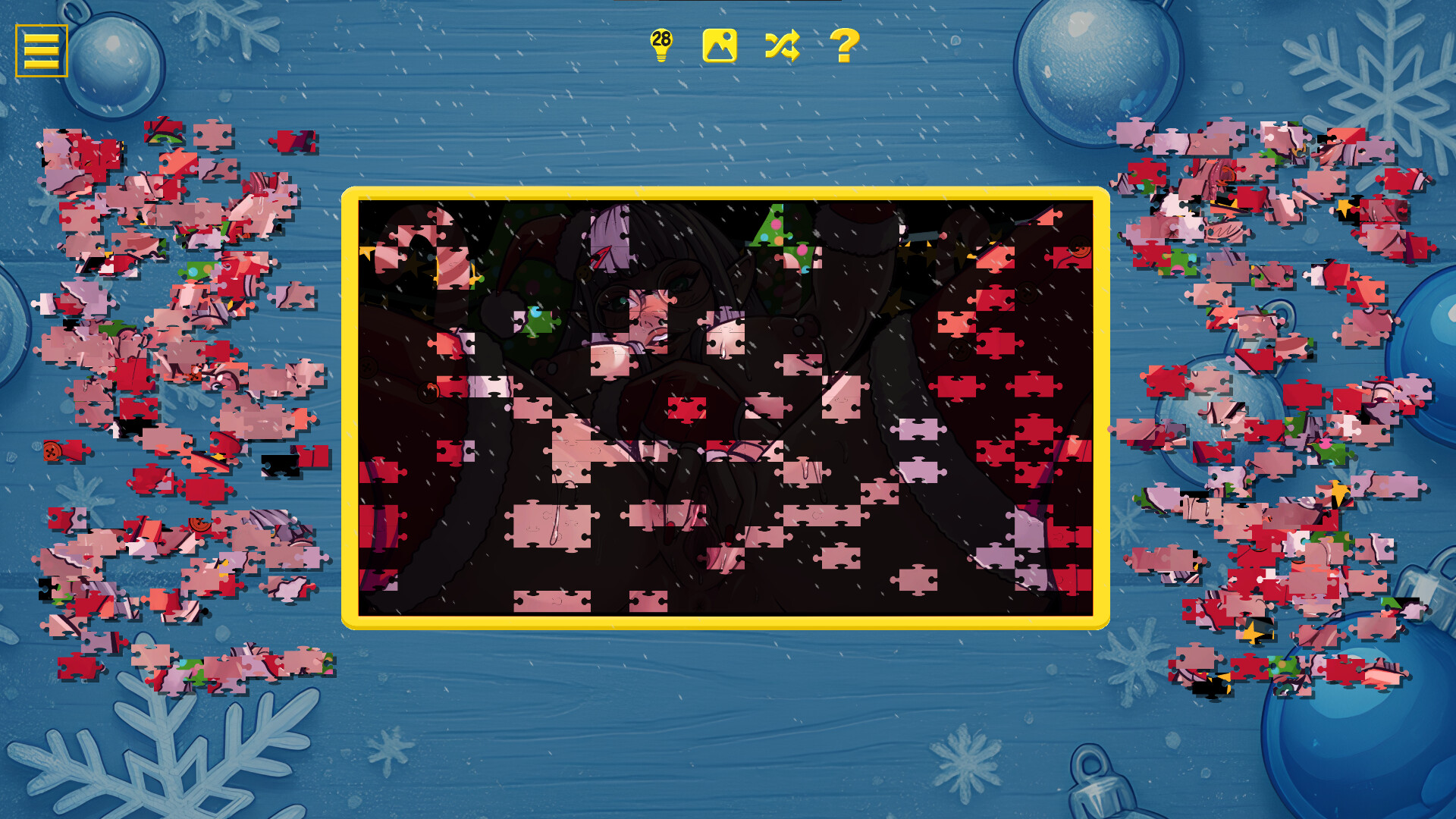 Naughty Christmas Jigsaw screenshot 4
