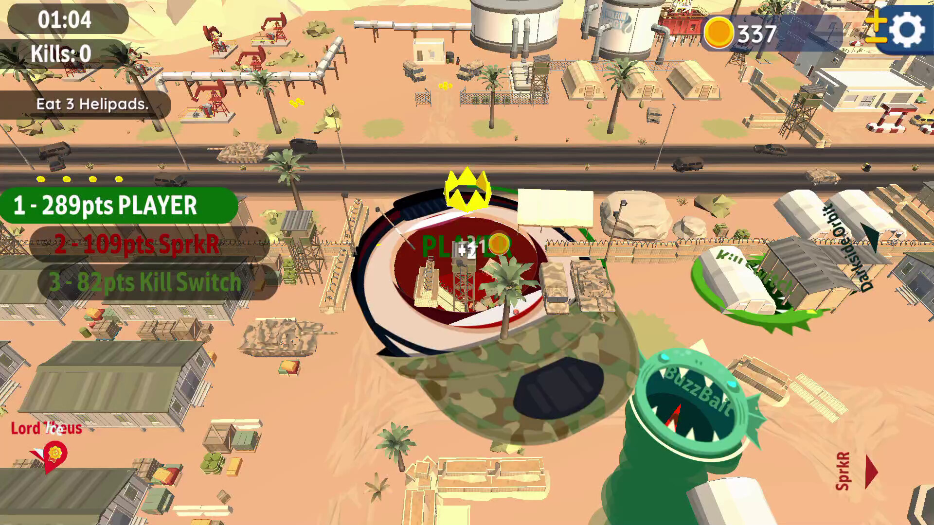 Hole io: War Zone DLC screenshot 3