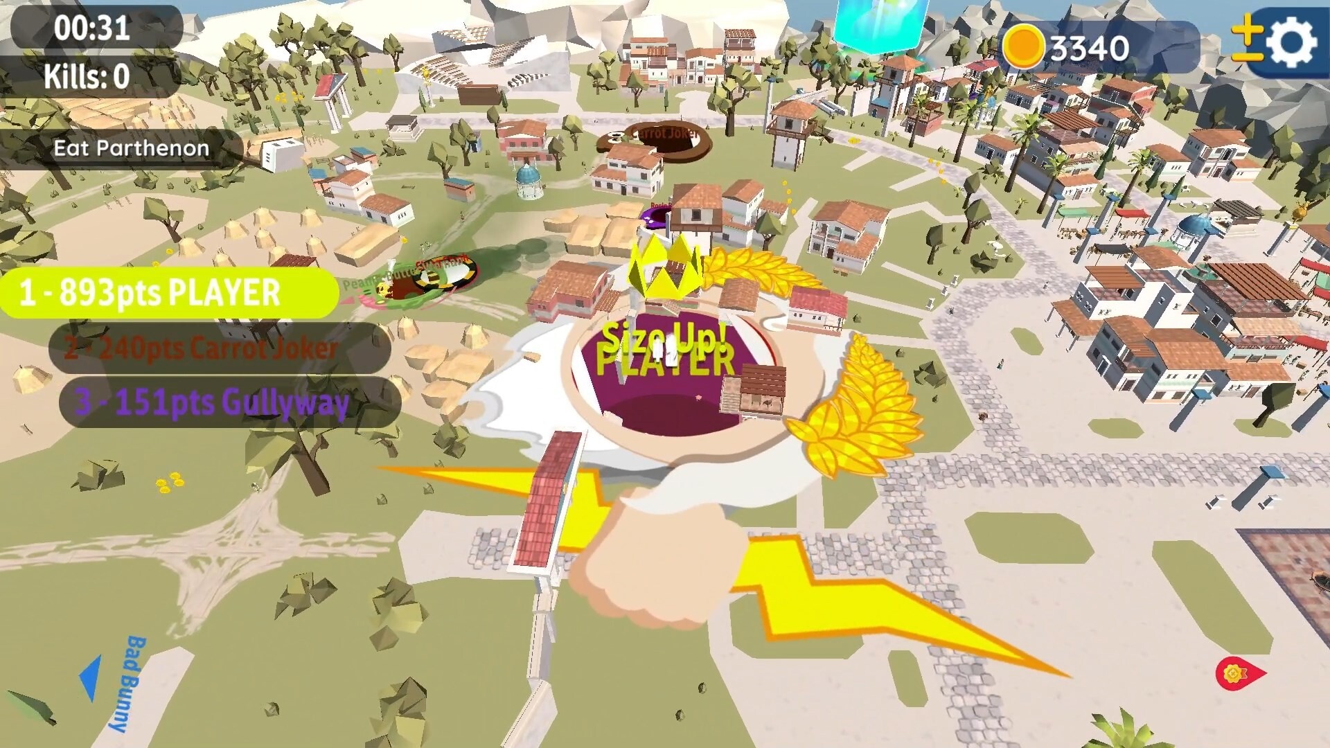Hole io: Ancient DLC screenshot 5