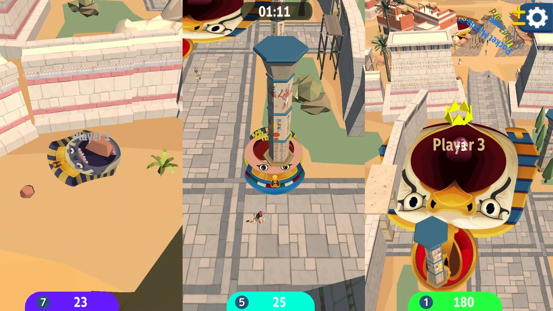 Hole io: Pyramids DLC screenshot 6