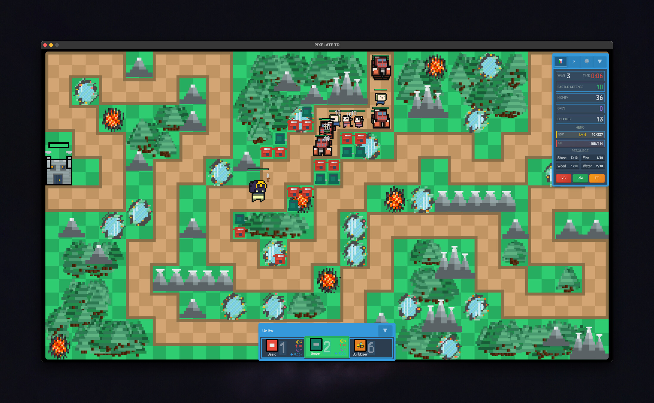 Pixelate TD screenshot 2