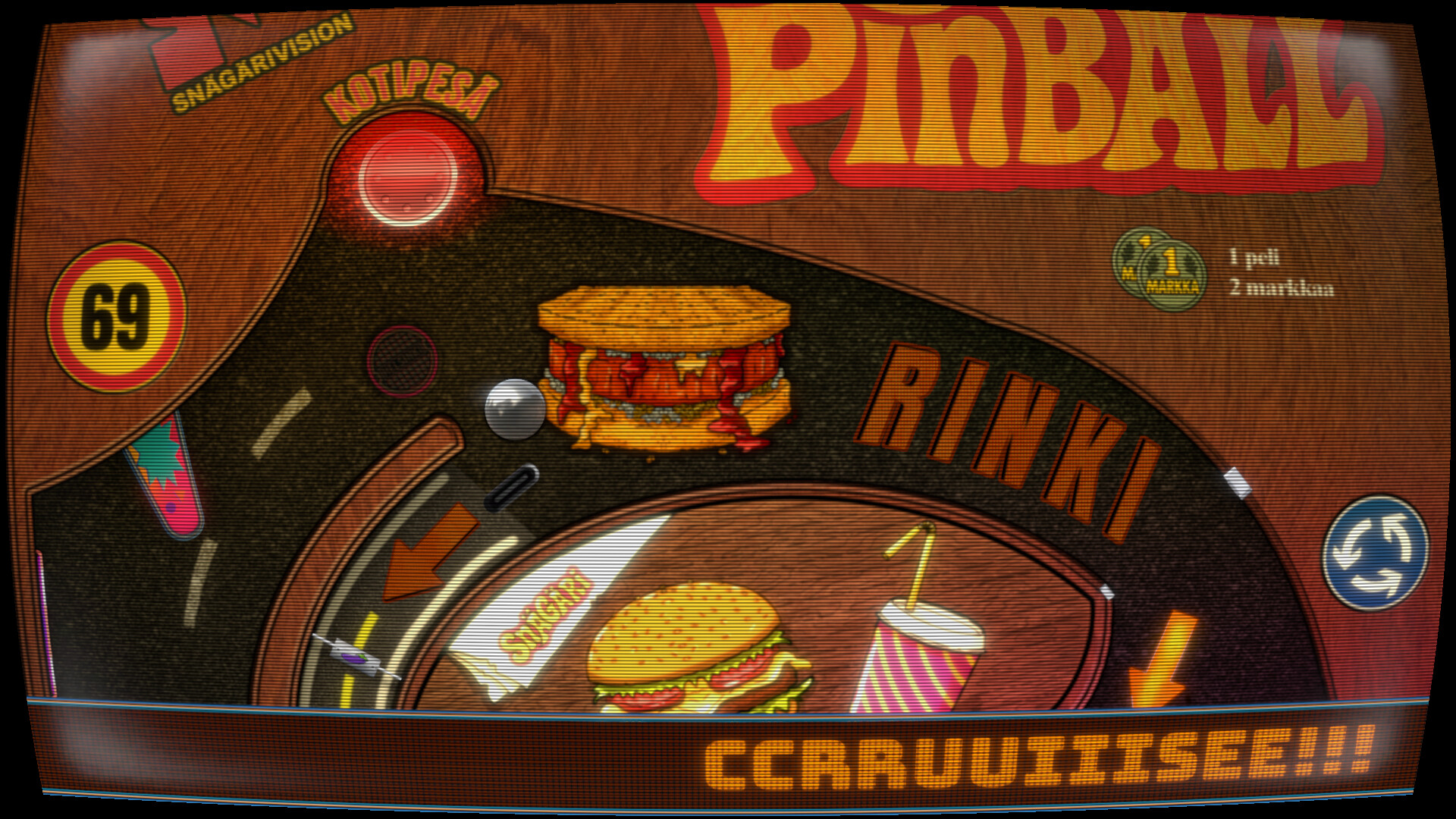 Snägäri Pinball screenshot 1