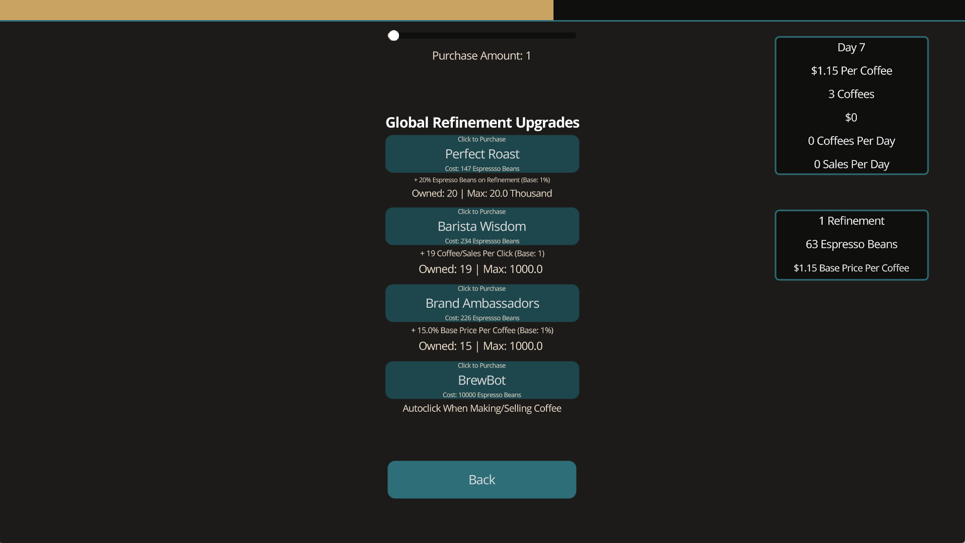 CaffiNation screenshot 4