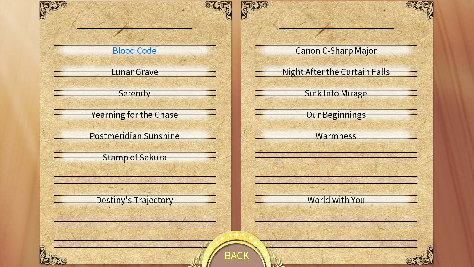 Blood Code OST screenshot 1