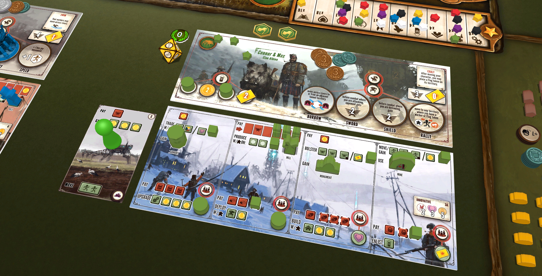 Tabletopia - Scythe: Invaders from Afar screenshot 6