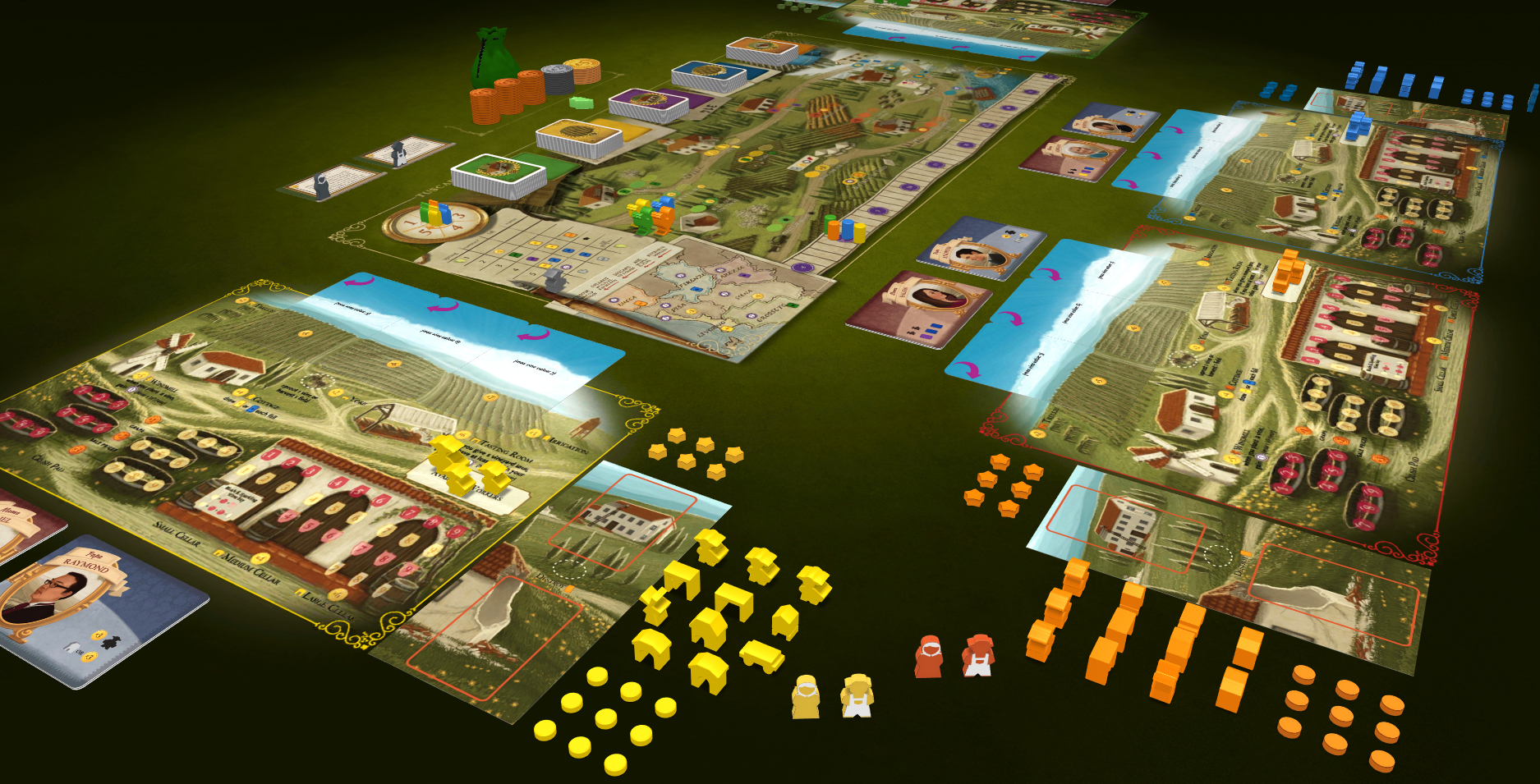 Tabletopia - Tuscany: Essential Edition screenshot 6