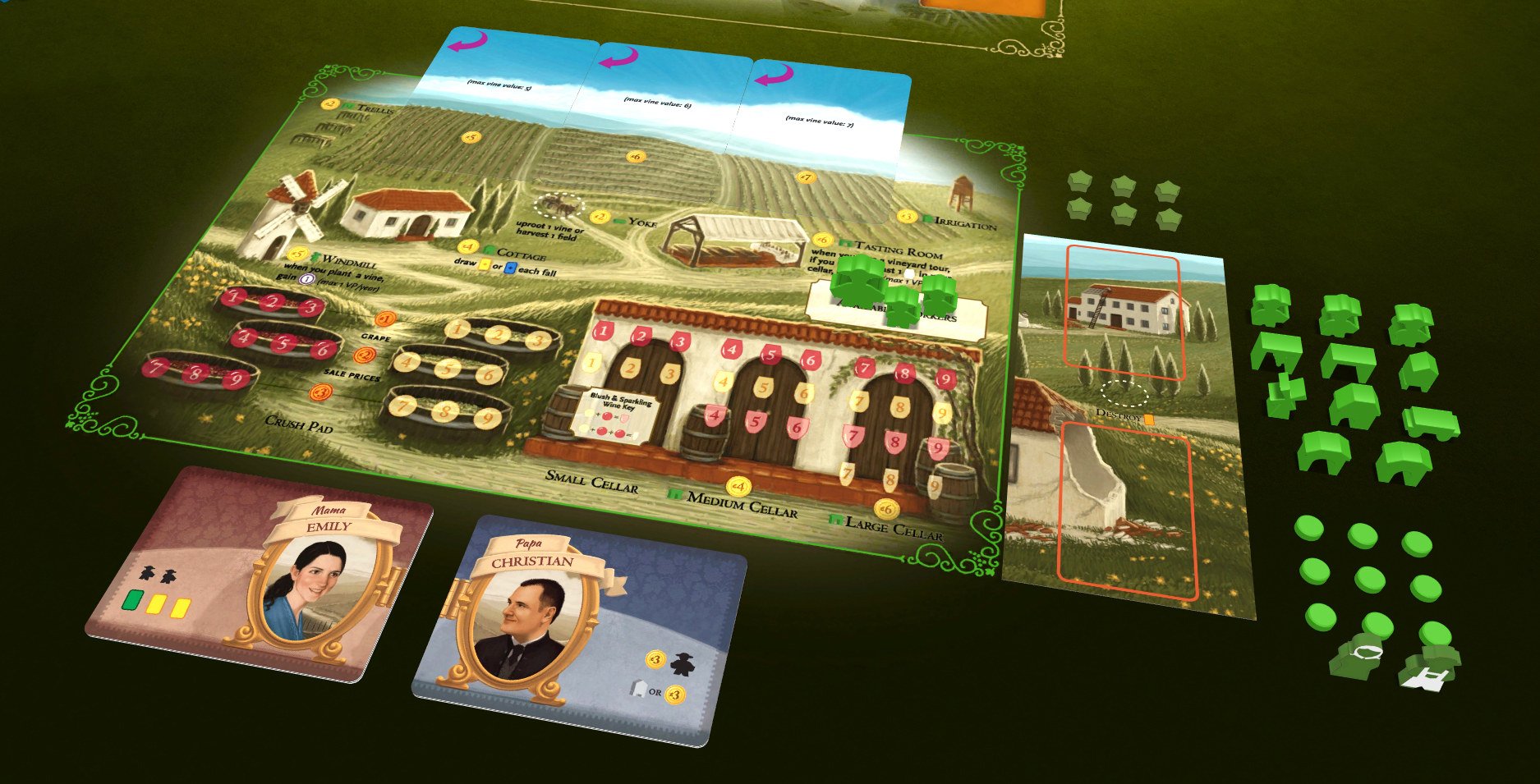 Tabletopia - Tuscany: Essential Edition screenshot 7