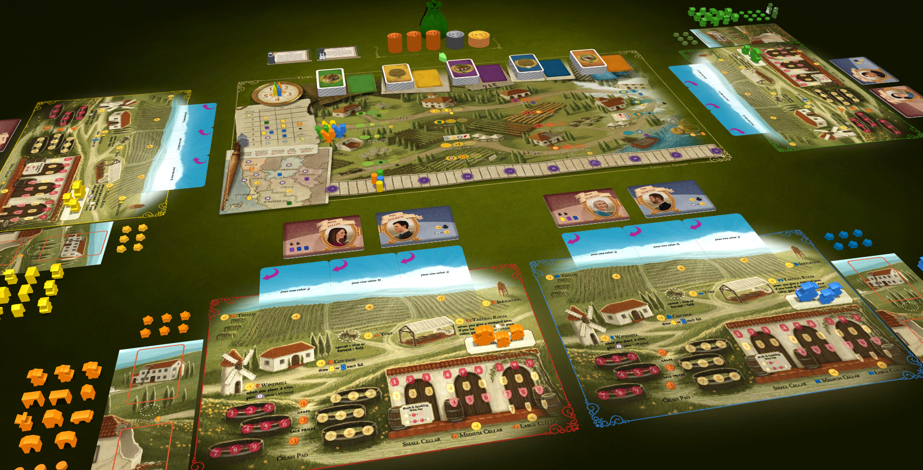Tabletopia - Tuscany: Essential Edition screenshot 3