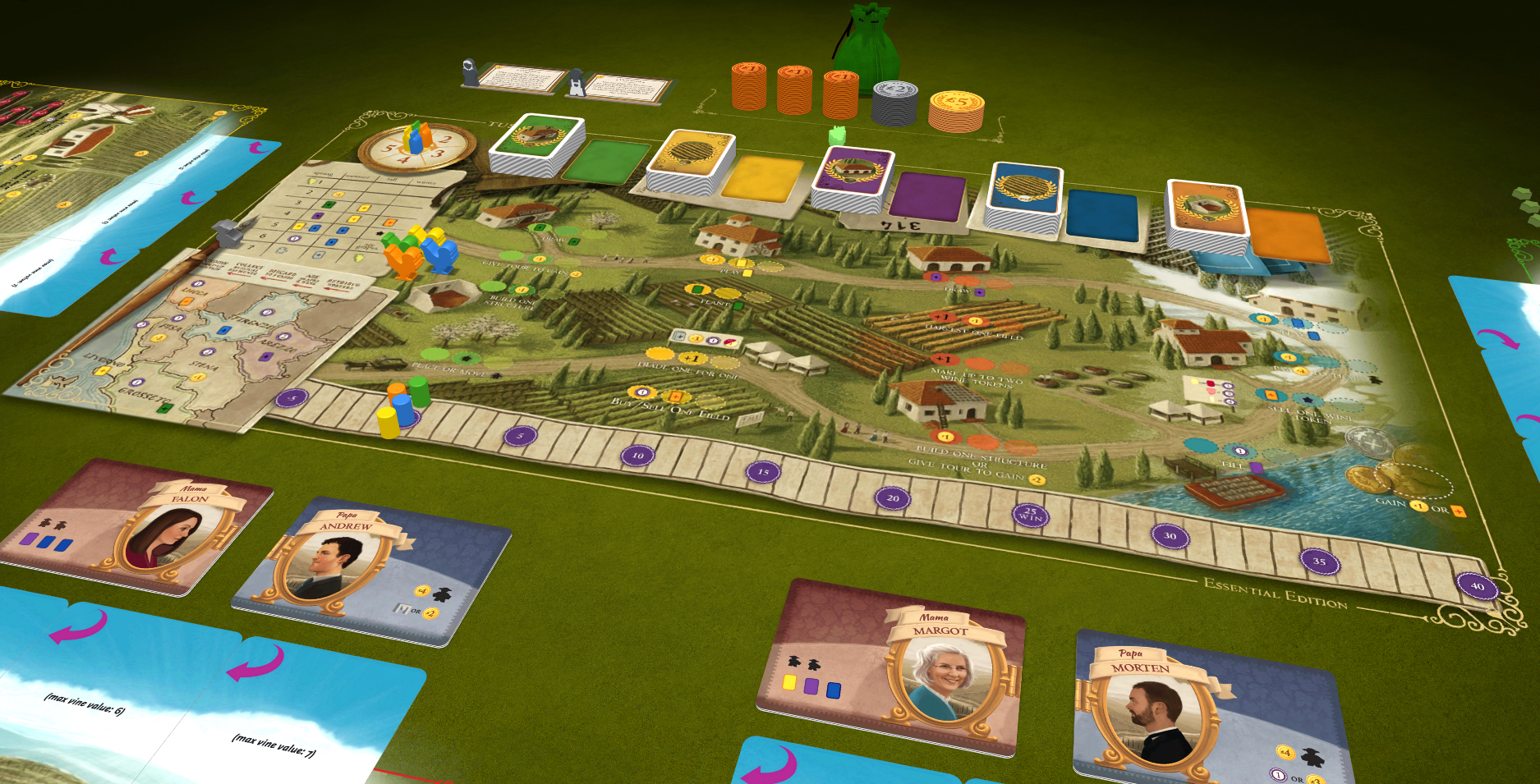 Tabletopia - Tuscany: Essential Edition screenshot 2