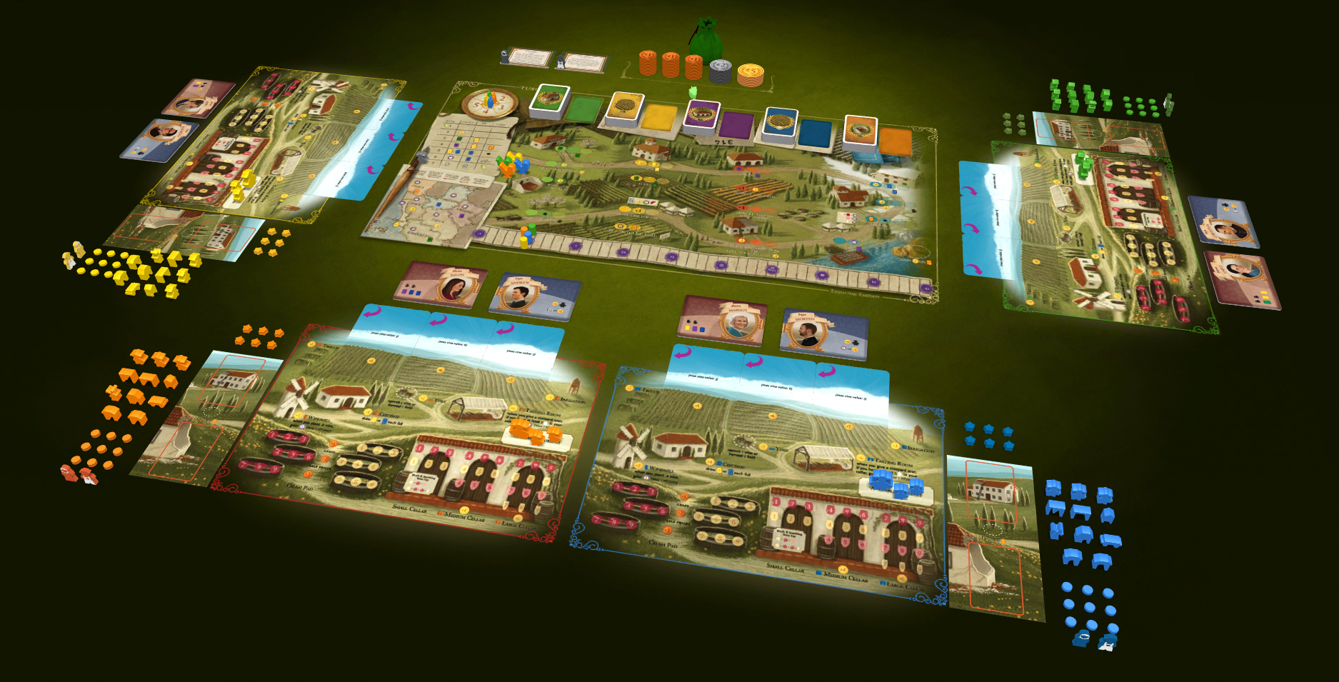 Tabletopia - Tuscany: Essential Edition screenshot 1
