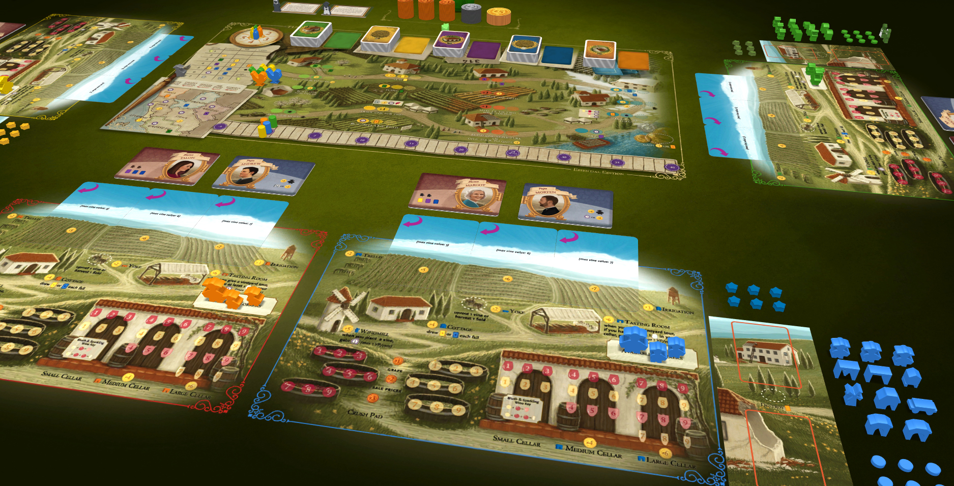 Tabletopia - Tuscany: Essential Edition screenshot 4