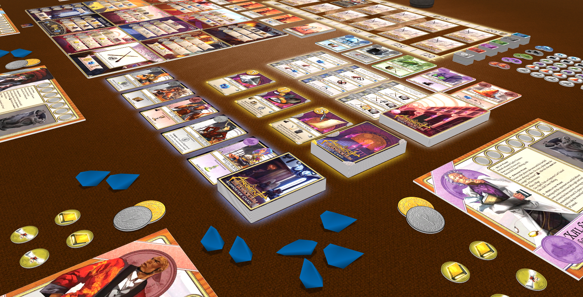 Tabletopia - Argent: the Consortium screenshot 6