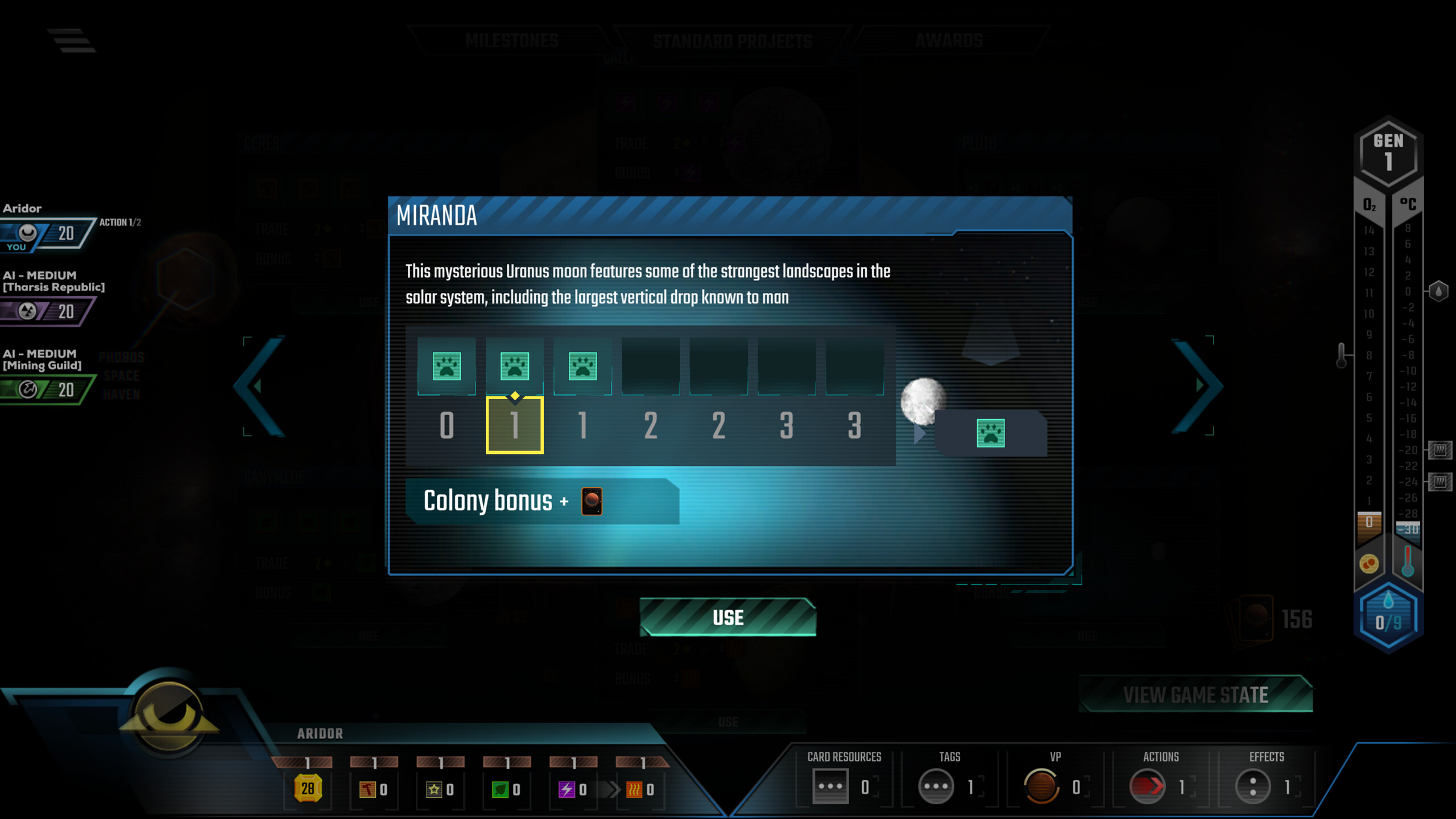 Terraforming Mars - Colonies screenshot 4