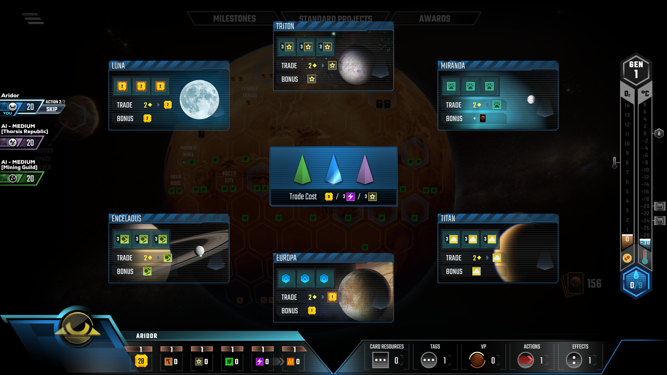 Terraforming Mars - Colonies screenshot 3