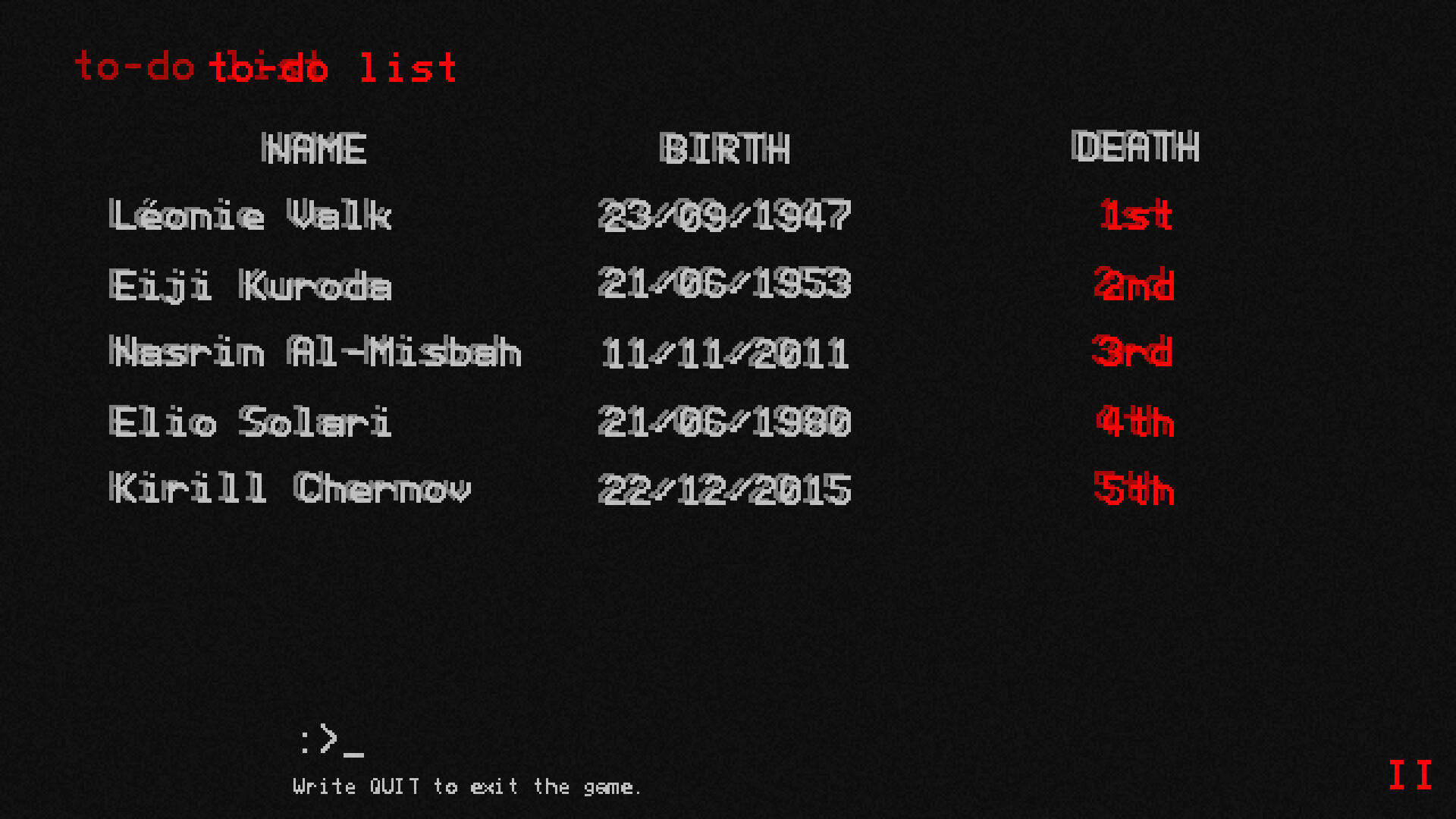 void game screenshot 2