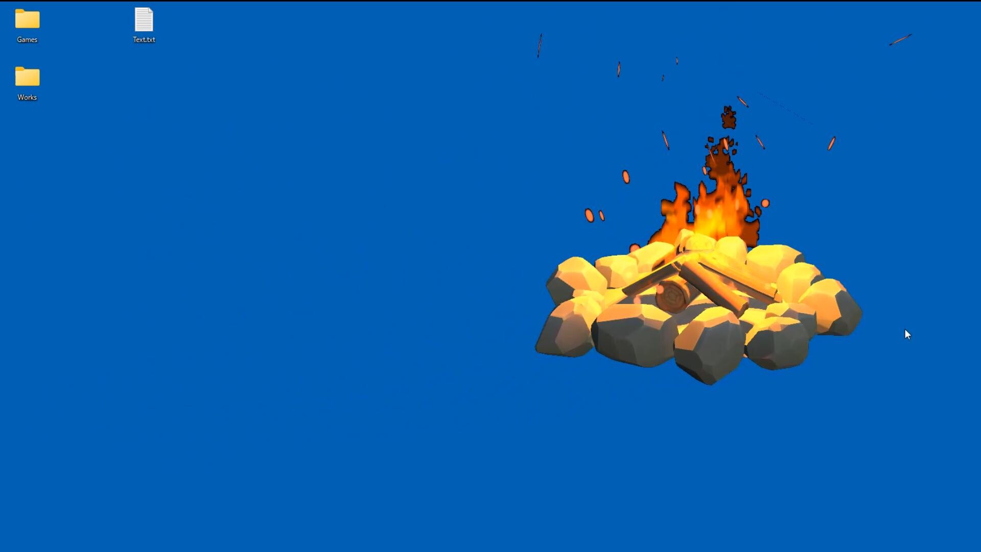 Bonfire (Desktop Mascot) screenshot 1