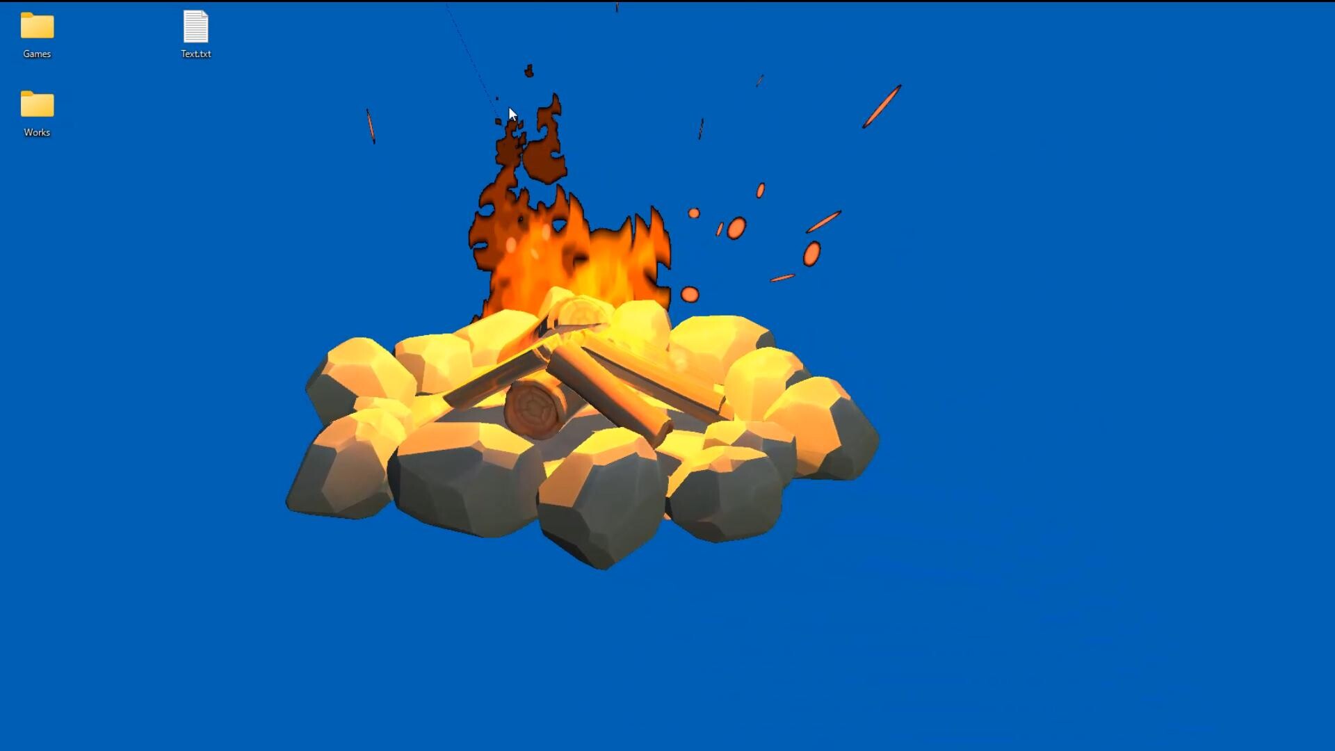 Bonfire (Desktop Mascot) screenshot 3
