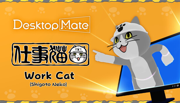 Save 20% on Desktop Mate Work Cat DLC on Steam
