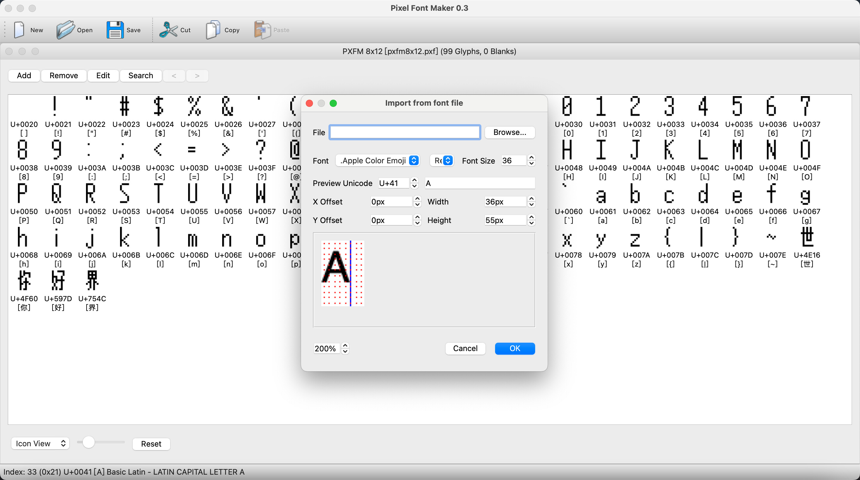Pixel Font Maker screenshot 3