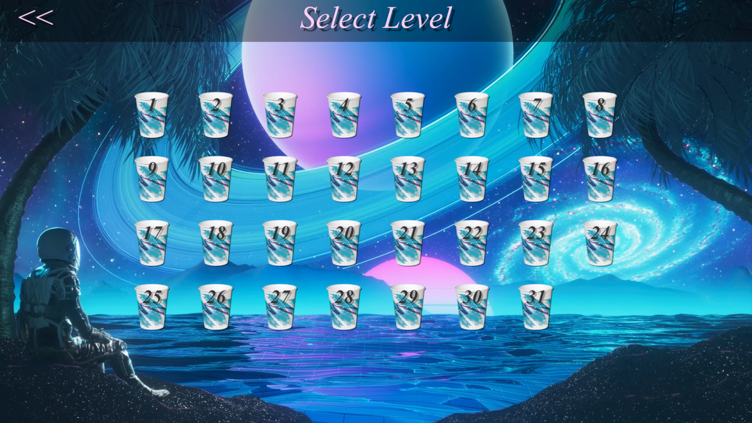 Vaporwave Hardest Game - Retrowave Edition screenshot 2
