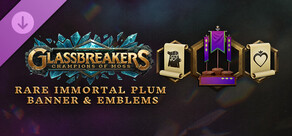 Glassbreakers - Rare Immortal Plum Banner & Emblems