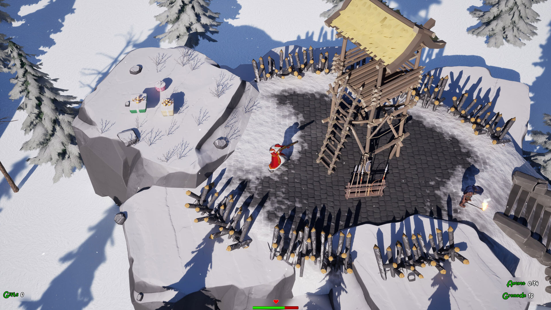 Santa with Gun screenshot 1