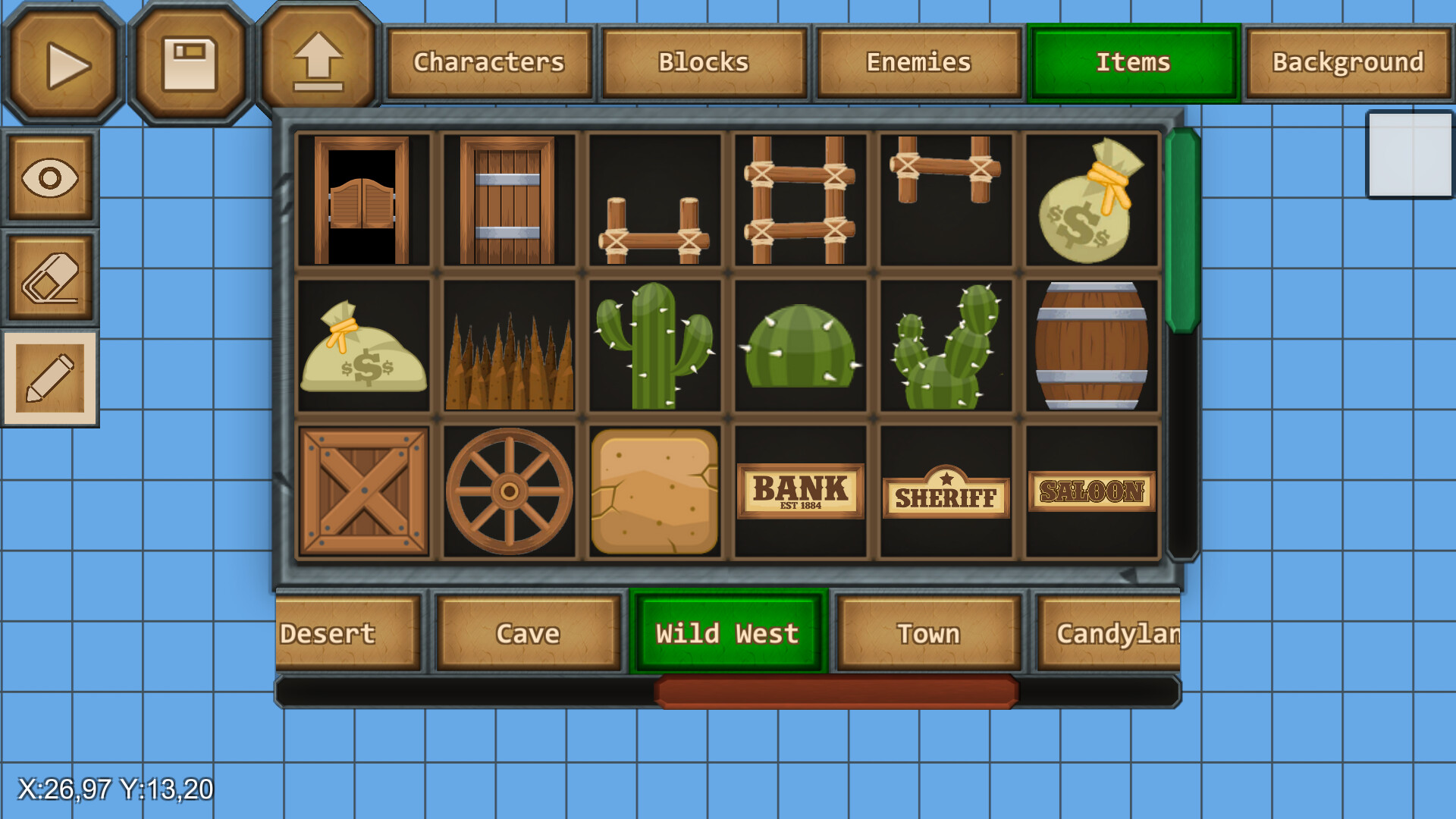 Wild West Theme for Epic Game Maker screenshot 1