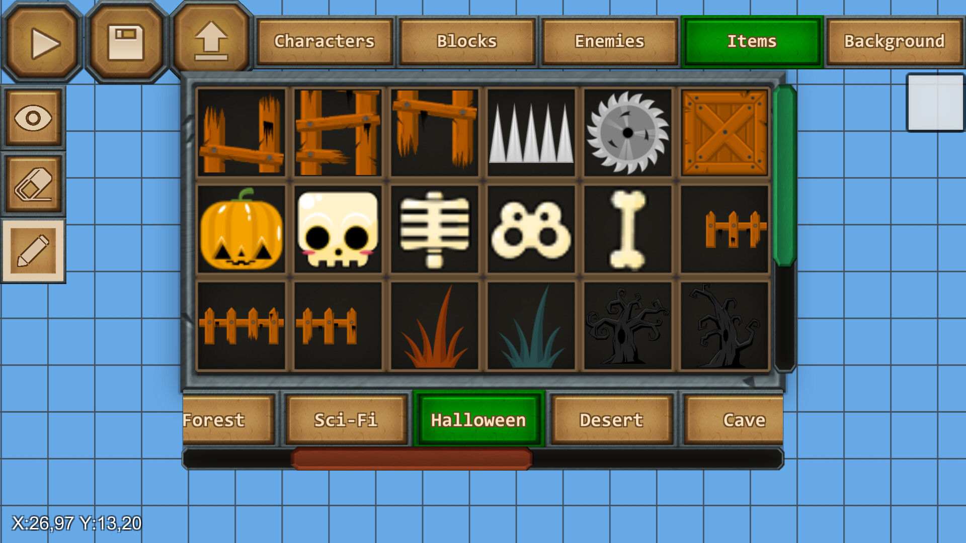 Halloween Theme for Epic Game Maker screenshot 1