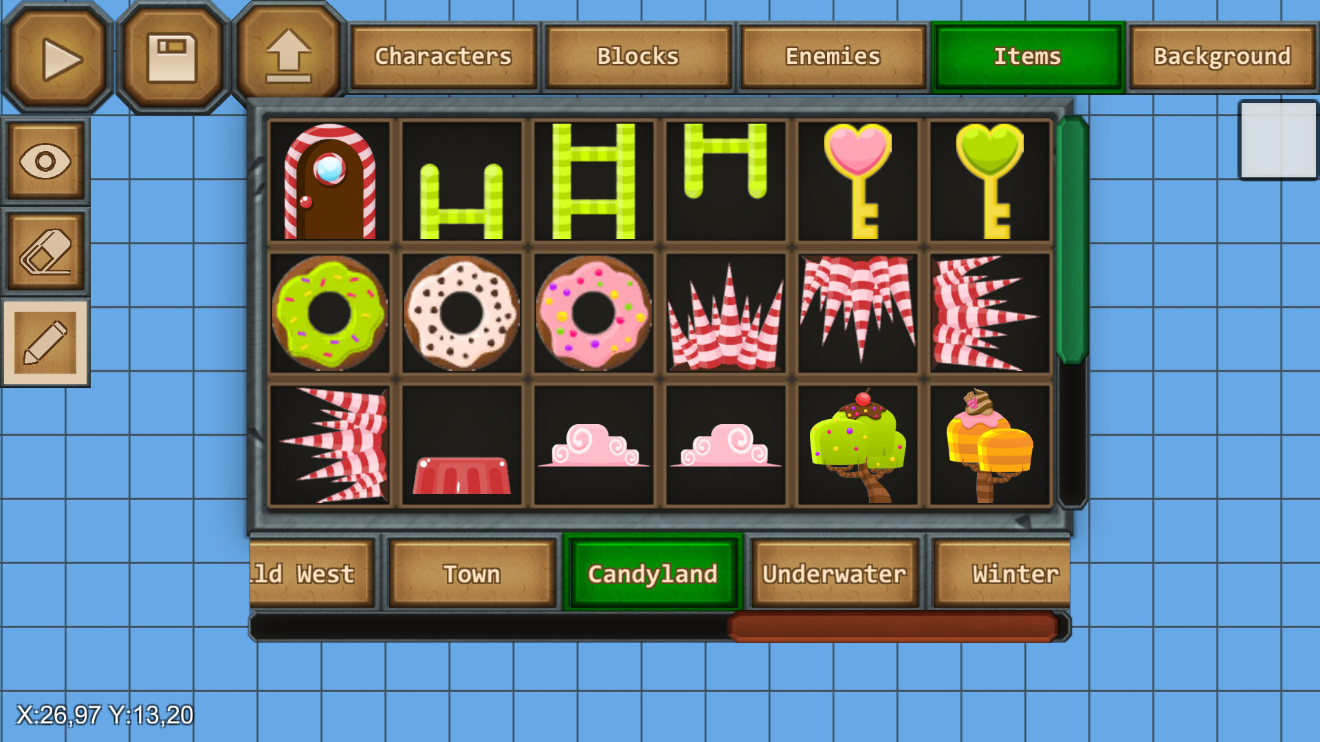 Candyland Theme for Epic Game Maker screenshot 1