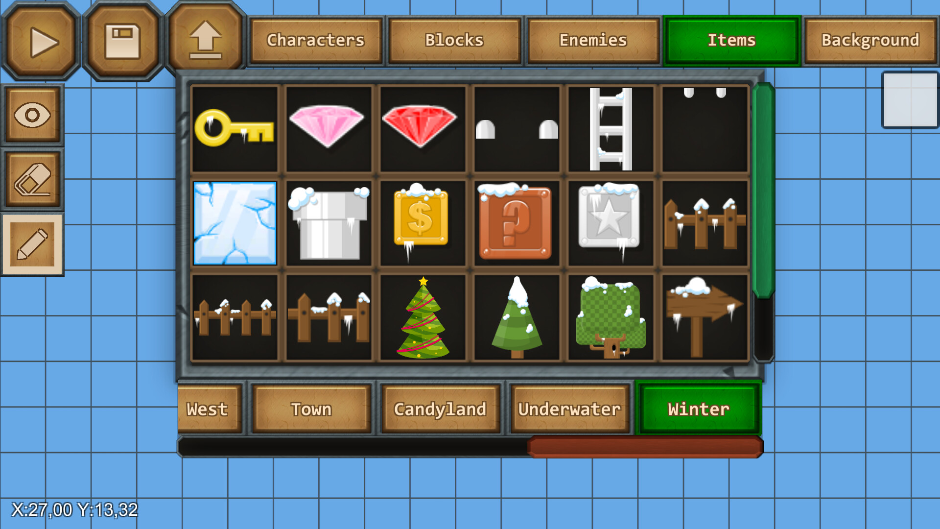 Winter Theme for Epic Game Maker screenshot 1