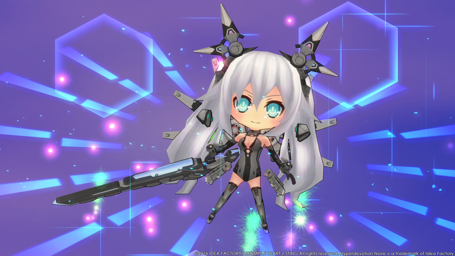 Hyperdevotion Noire: Goddess Black Heart screenshot 2