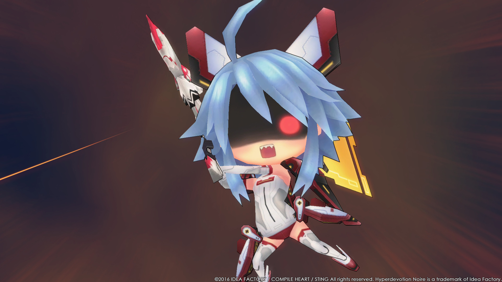 Hyperdevotion Noire: Goddess Black Heart screenshot 1