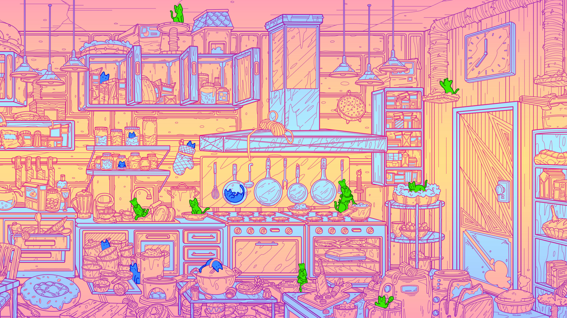 Flats Full of Cats: Stars & Oysters screenshot 2