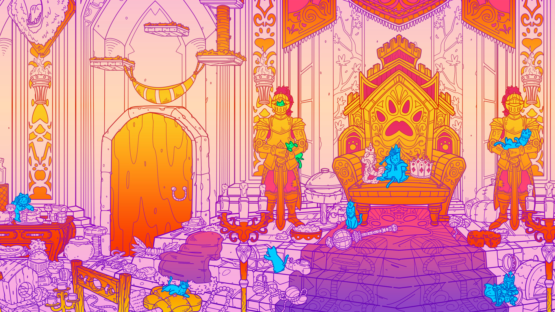 Flats Full of Cats: Gold & Candles screenshot 3