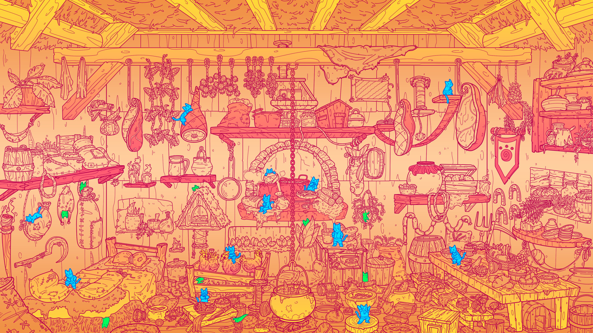 Flats Full of Cats: Gold & Candles screenshot 4