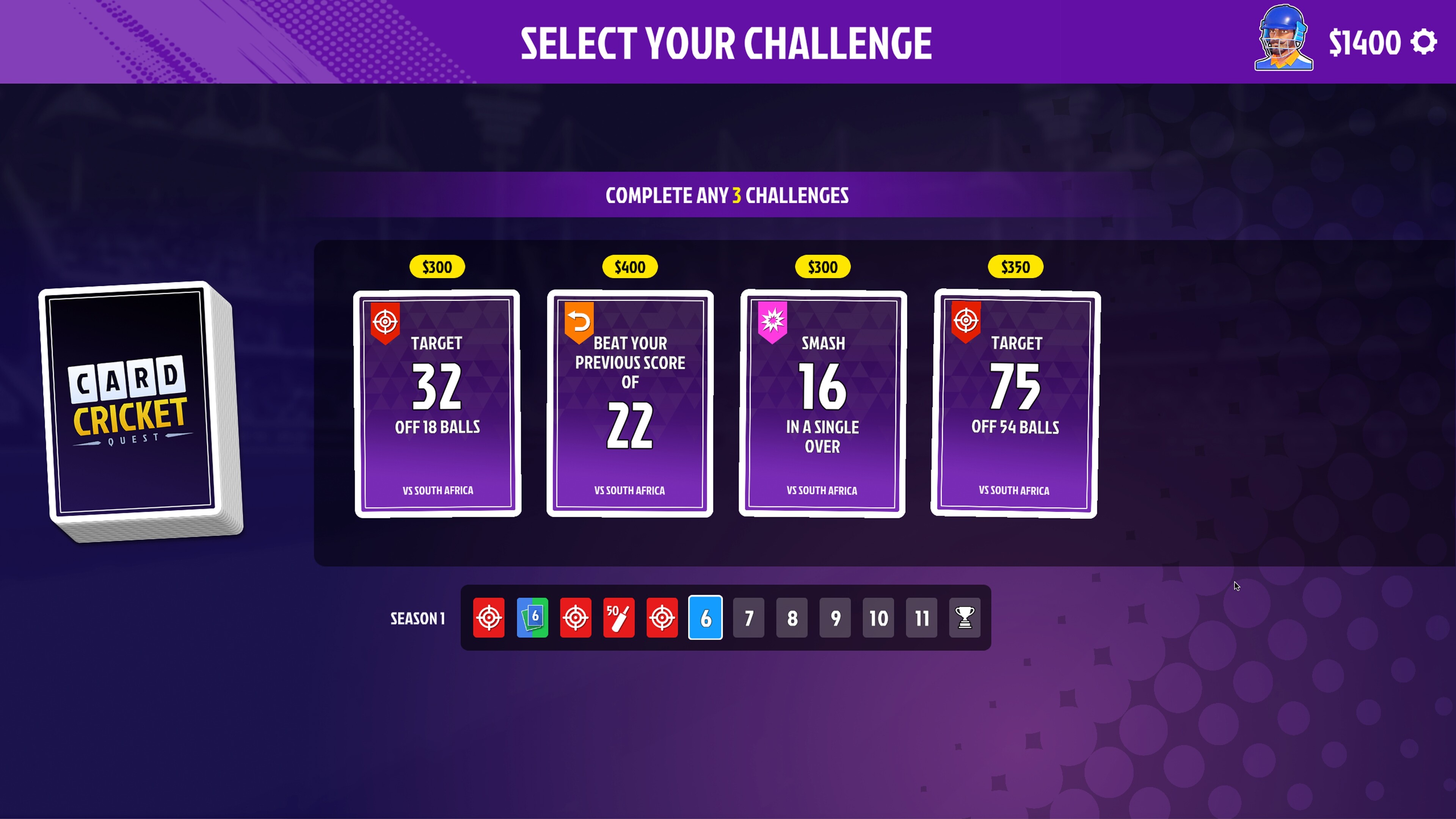 Card Cricket Quest screenshot 6